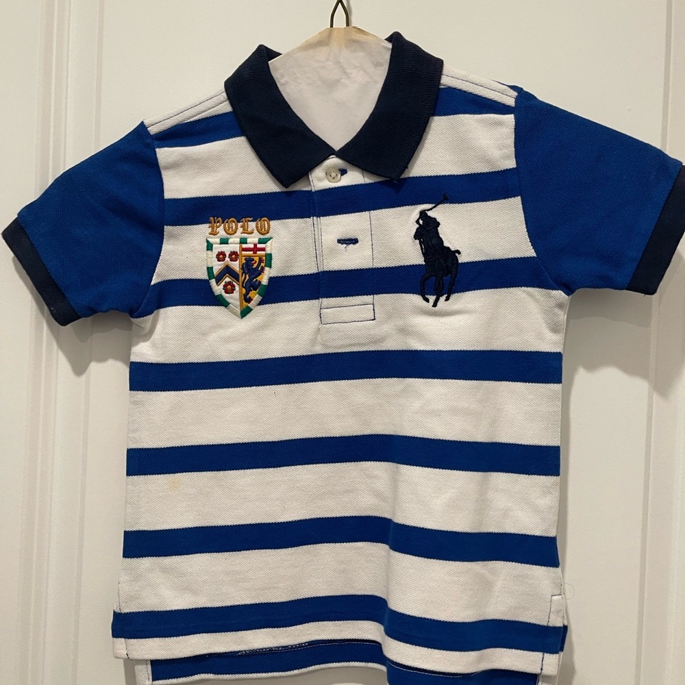 Bundle 4 colorful  Striped Polo Shirt for Kids - Picture 4 of 4